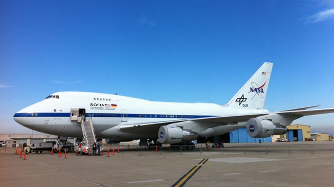NASA Sofia on ground